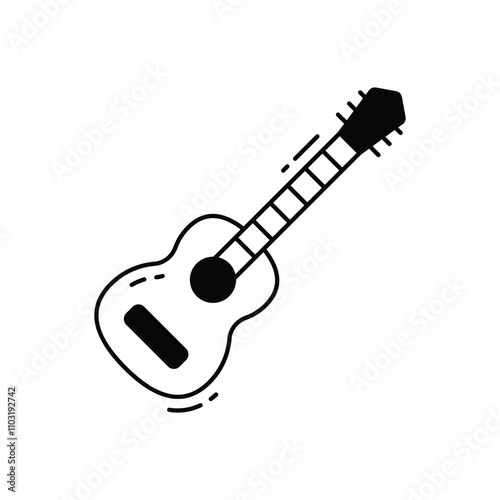 Guitar vector icon