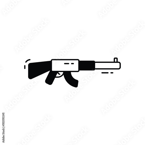 Rifle vector icon