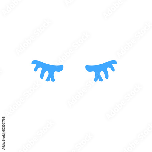 vector cartoon tears dripping