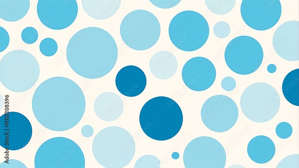 Abstract shade of blue circles on white background Abstract shade of blue circles on white background