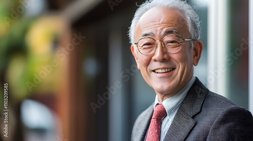 Japanese business man