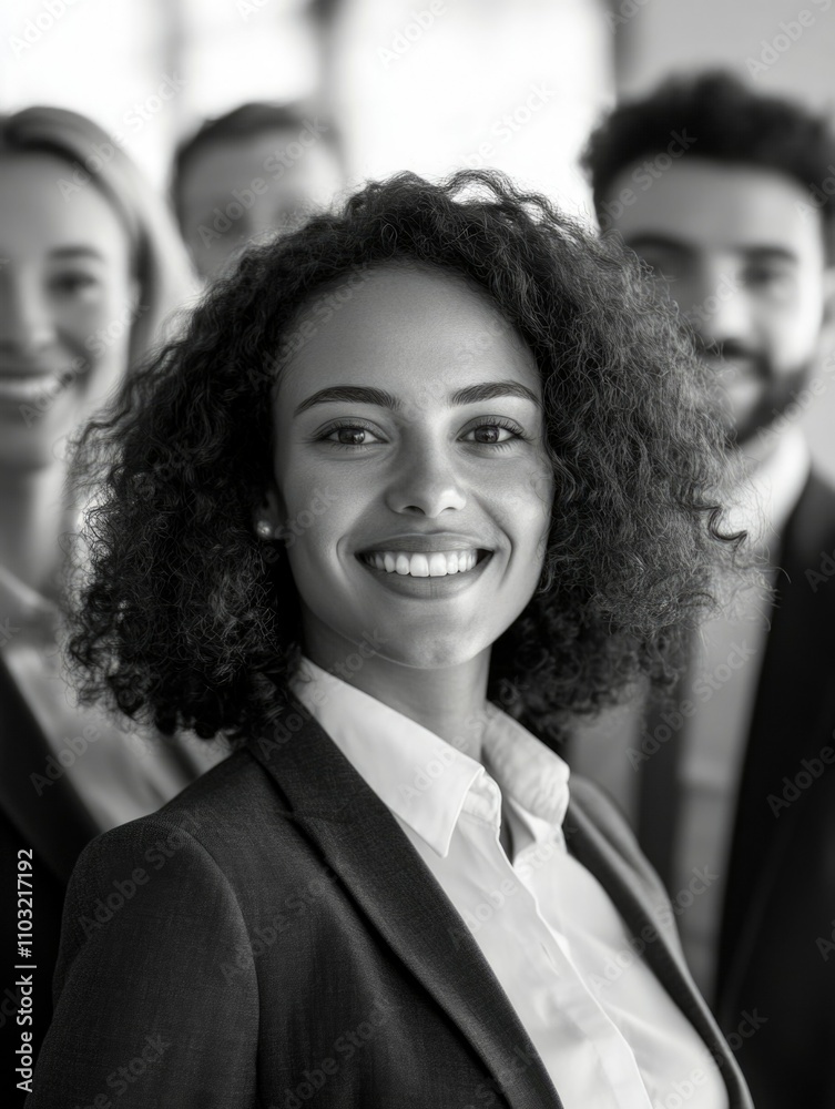 Professionals Posing in Business Attire Professionals Posing in Business Attire