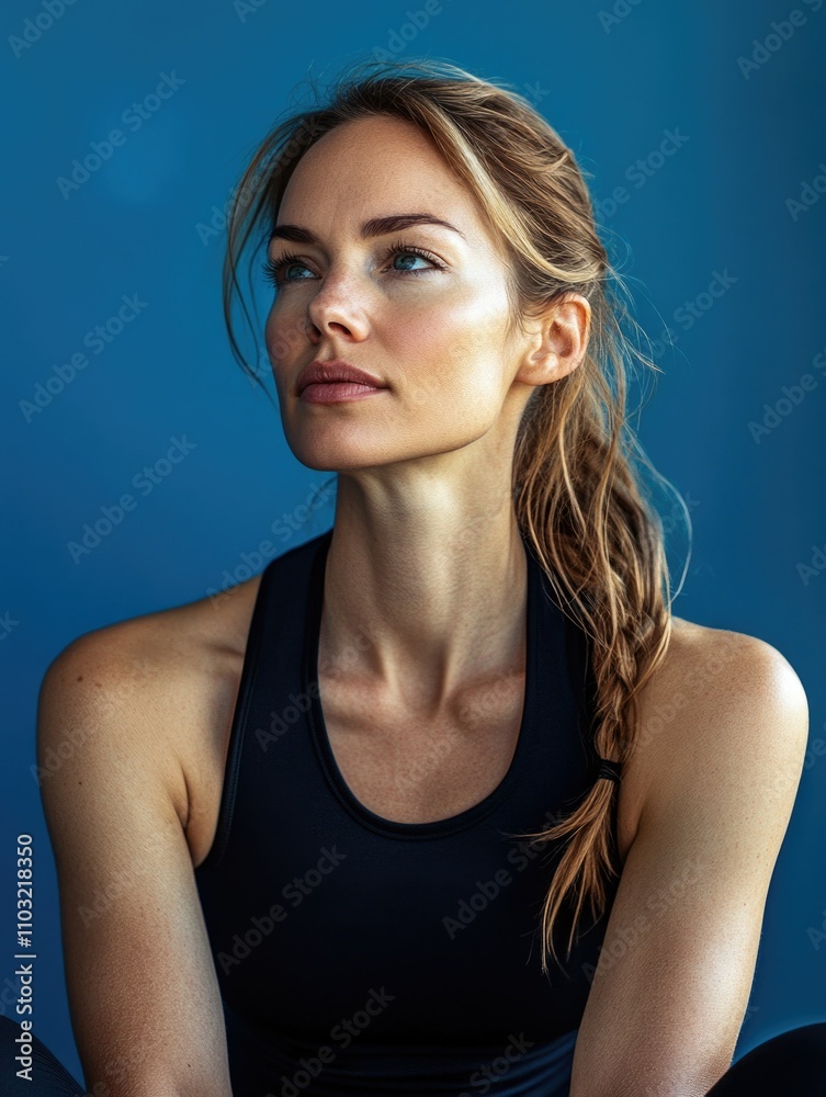Healthy Fitness Model for Microstock Healthy Fitness Model for Microstock