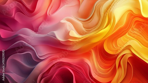 Vibrant abstract background featuring fluid gradient colors and dynamic shapes for creative design projects and modern art concepts