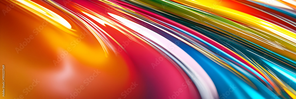 Vibrant Abstract Background, Colorful Swirls and Dynamic Lines Create an Energetic, Modern Design Vibrant Abstract Background, Colorful Swirls and Dynamic Lines Create an Energetic, Modern Design