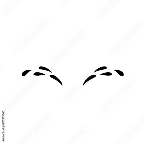 cartoon tear icon