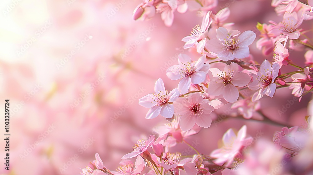 sakura flowers in sunlight, octane rendering, high detail, clarity, color purity,pink background, clean and clear sakura flowers in sunlight, octane rendering, high detail, clarity, color purity,pink background, clean and clear