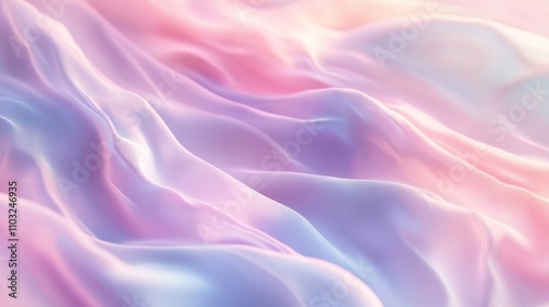 Soft, flowing pastel fabric textures with gentle gradients.