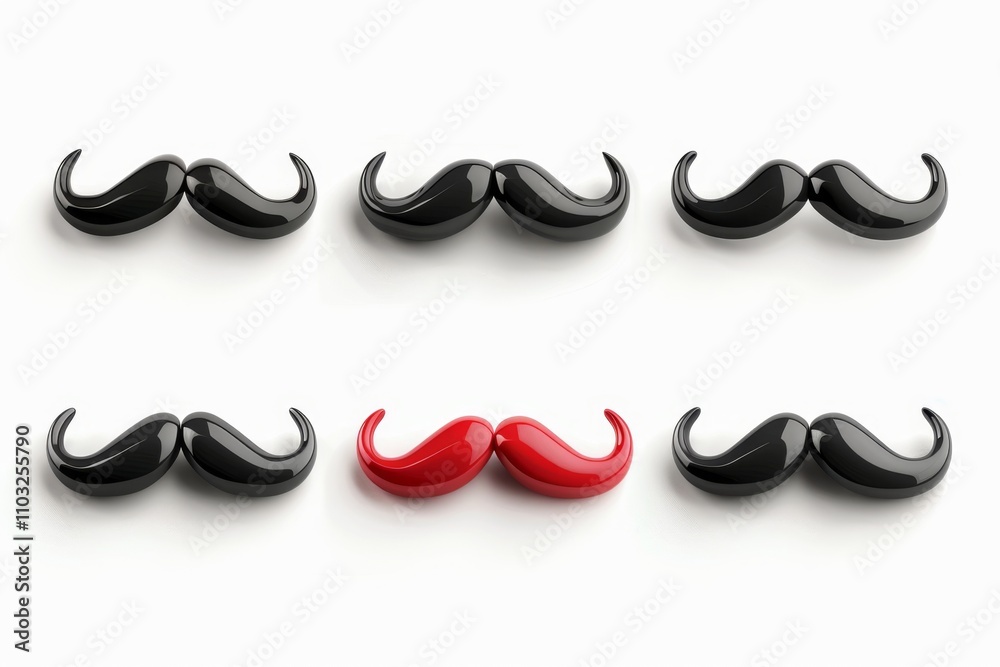 Mustaches icon, hipster sign, Fathers day symbol, barber logo, human whisker, vintage moustache emblem Mustaches icon, hipster sign, Fathers day symbol, barber logo, human whisker, vintage moustache emblem