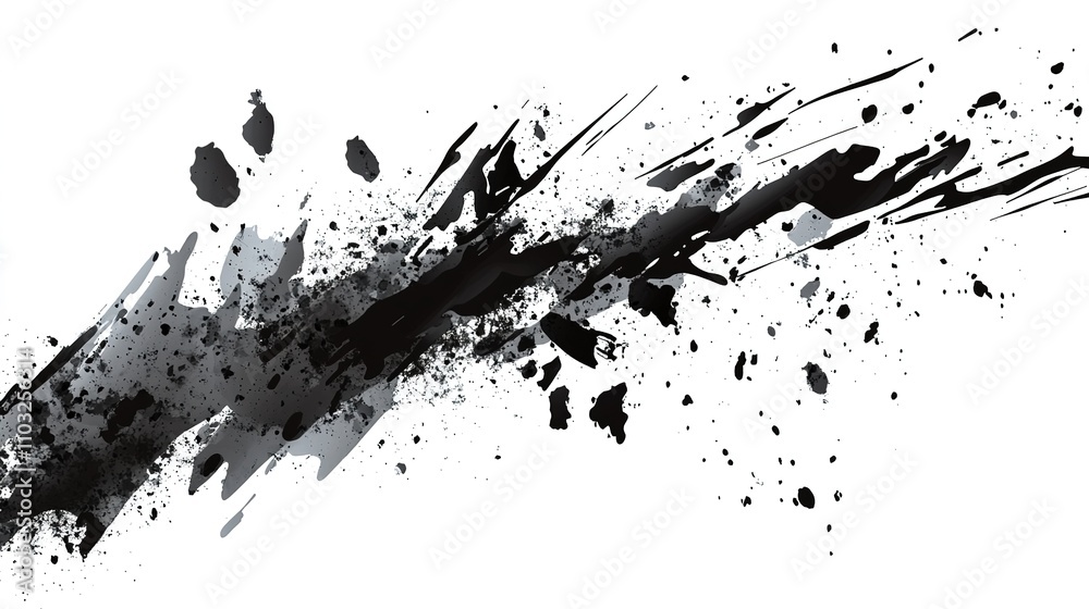 Ash vector illustration on a clean white background, showcasing a minimalist and detailed design of ash elements, perfect for nature, environmental, or abstract themes with a focus on simple yet strik Ash vector illustration on a clean white background, showcasing a minimalist and detailed design of ash elements, perfect for nature, environmental, or abstract themes with a focus on simple yet strik