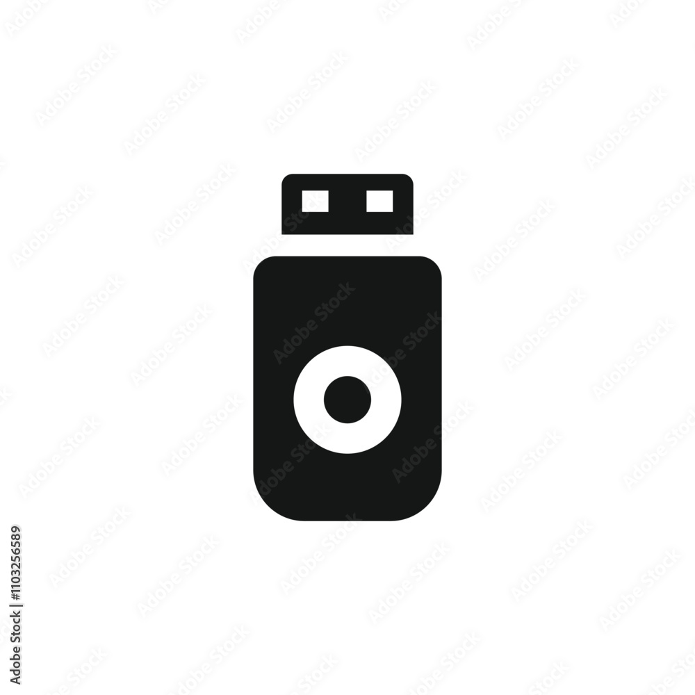 Flash disk icon template vector illustration Flash disk icon template vector illustration