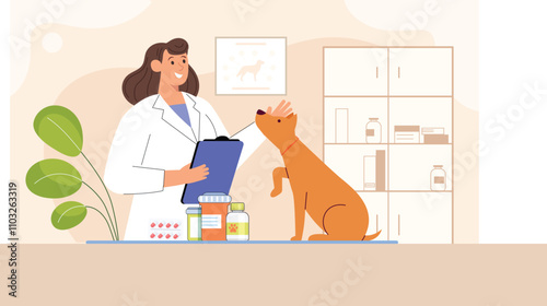 Pet Care Concept Illustration