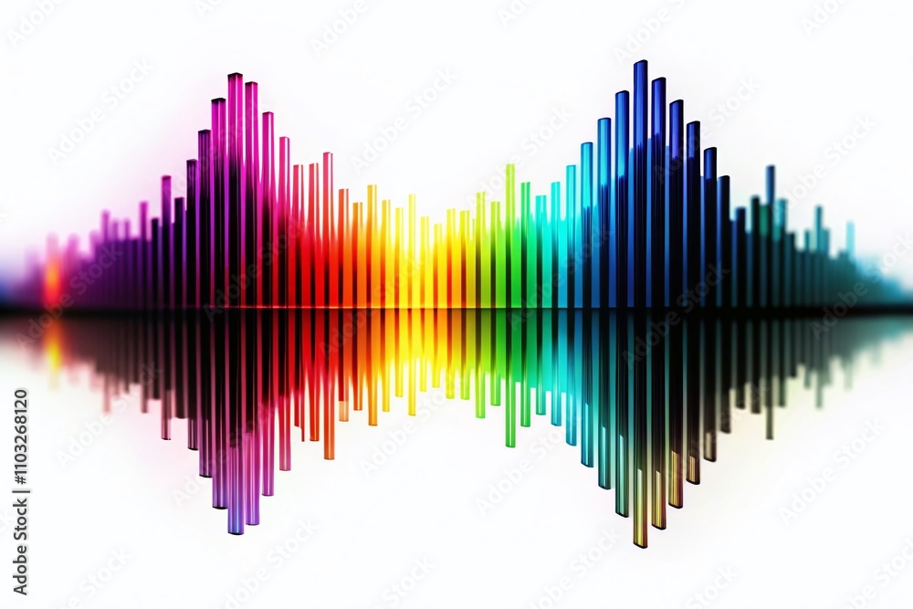 Abstract Black Soundwave Equalizer on White Background, Visualizing Music Waves and Radio Signal Frequencies in a Digital Audio Sound Symbol Design for Creative Projects Abstract Black Soundwave Equalizer on White Background, Visualizing Music Waves and Radio Signal Frequencies in a Digital Audio Sound Symbol Design for Creative Projects