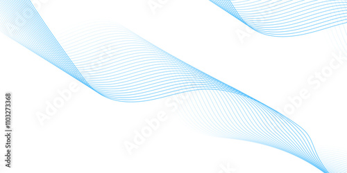 Abstract technology wave lines, frequency sound, data science, business wave line background. Abstract wavy element for design on transparent background isolated
