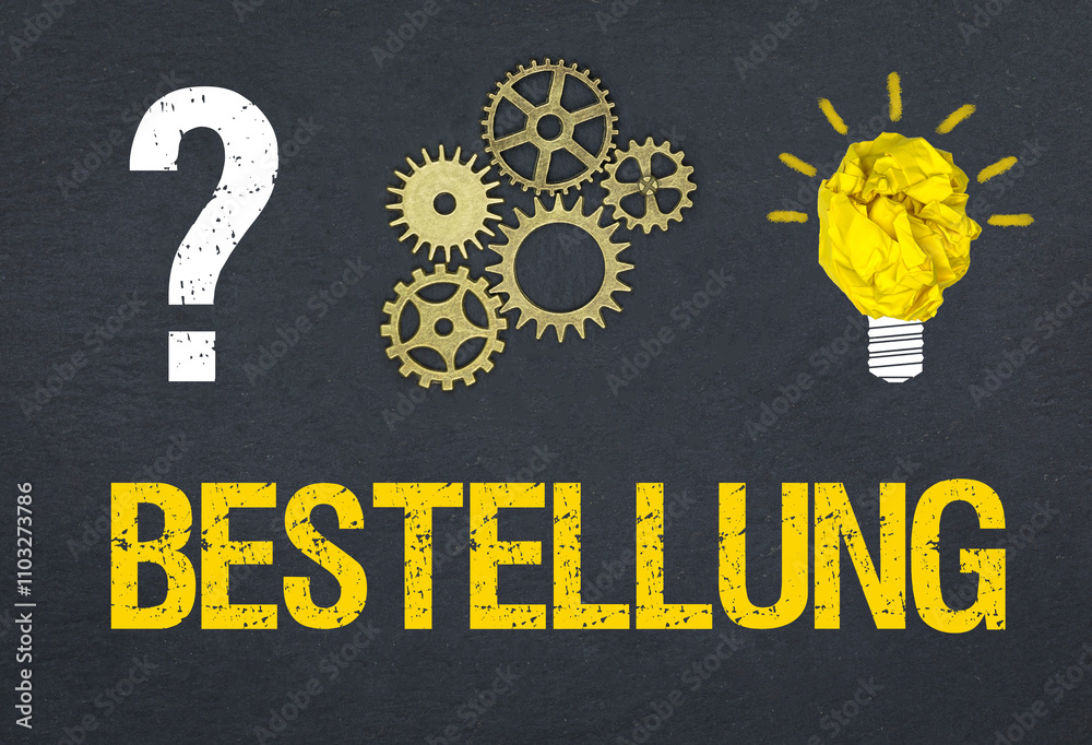 Obraz premium Bestellung