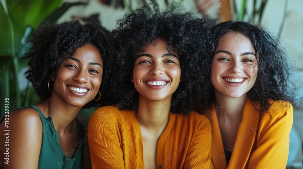 Fototapeta premium Women-only coworking spaces fostering creativity and support