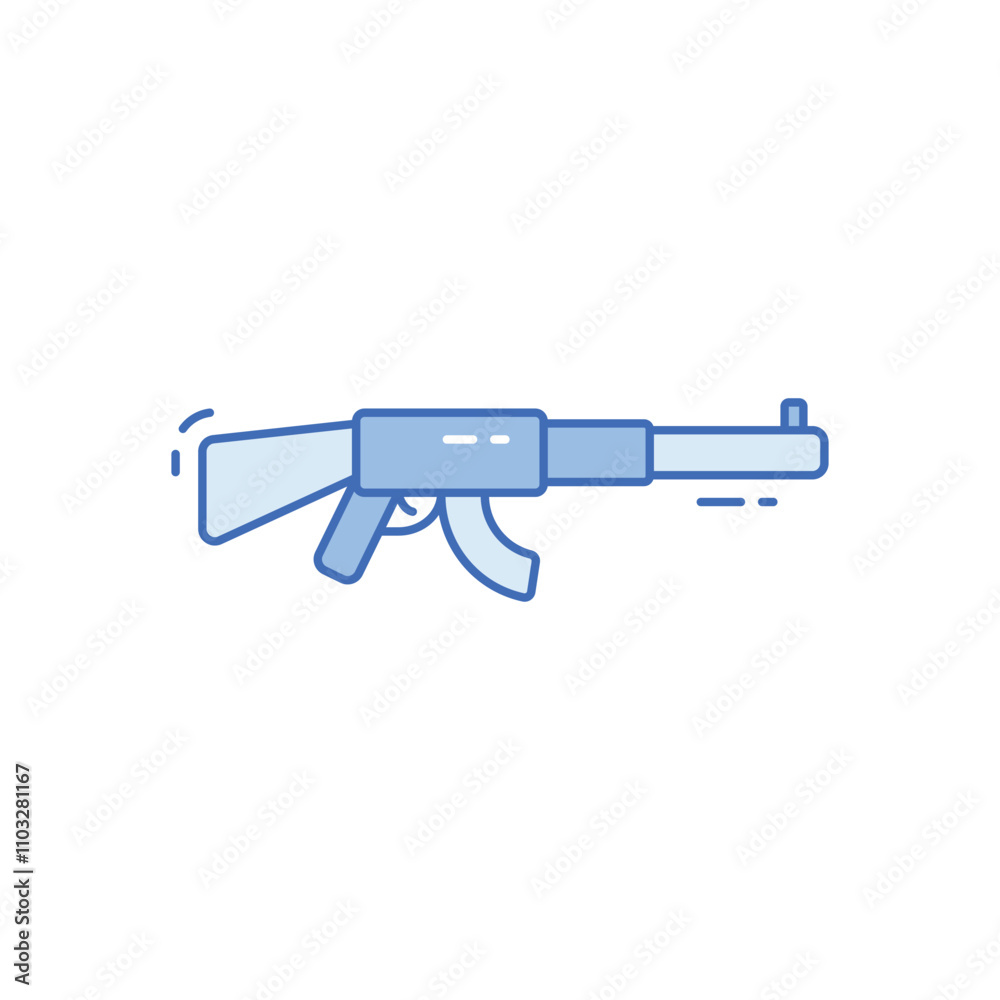 Rifle vector icon Rifle vector icon