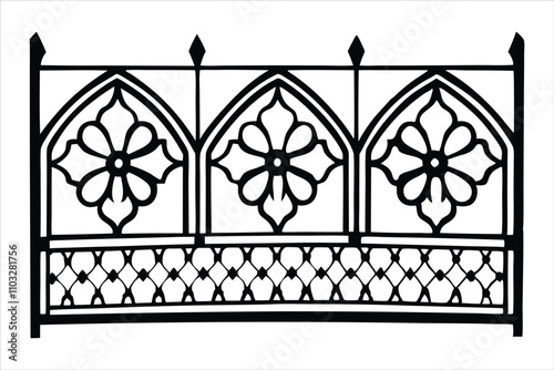 Islamic design laser-cut vectors  photo