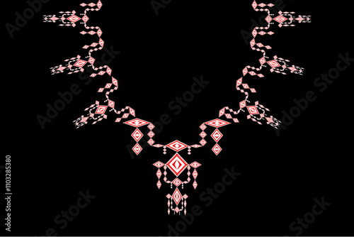 Beautiful neckline pattern,modern design.
