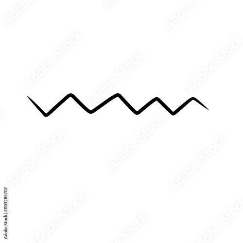 zigzag line