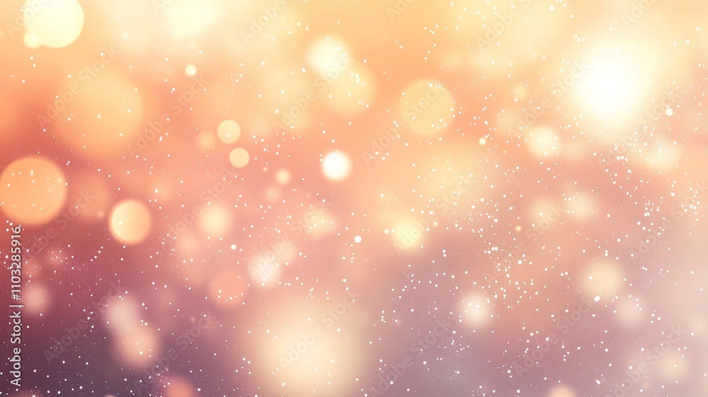 Soft Bokeh Background with Warm Colors Soft Bokeh Background with Warm Colors