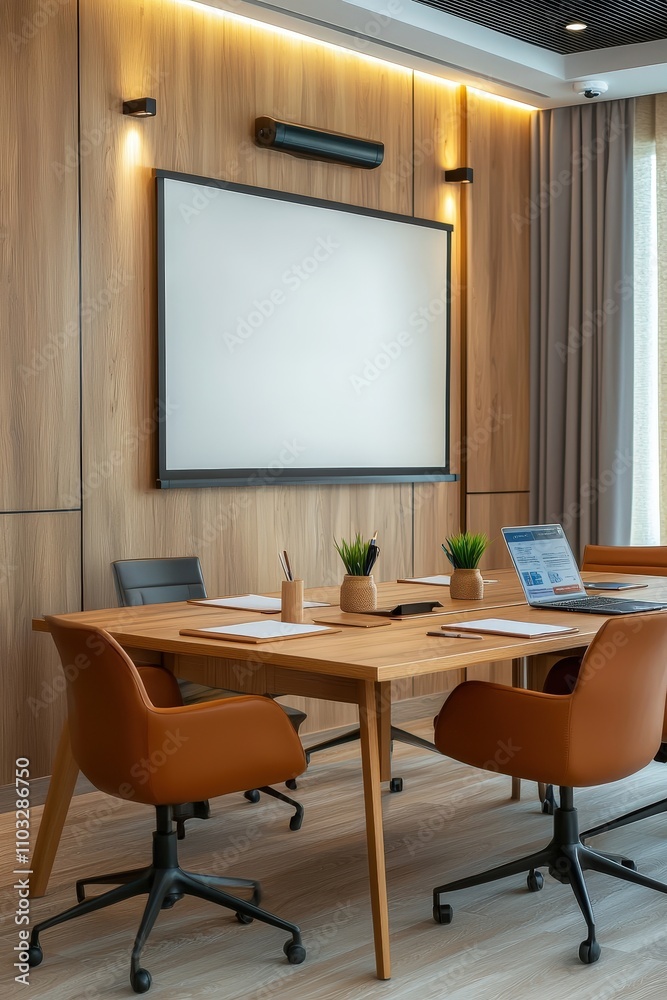 Modern Conference Room with Minimalist Design Modern Conference Room with Minimalist Design