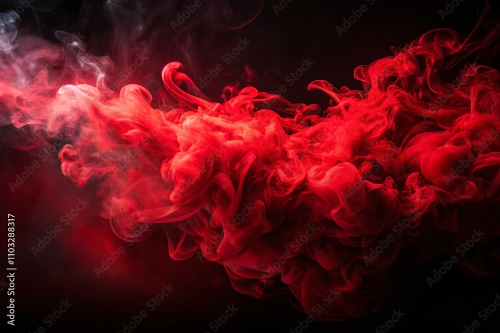 Abstract Red Smoke on Black Background with Dark Red Grunge Texture for Graphics and Web Design Projects Abstract Red Smoke on Black Background with Dark Red Grunge Texture for Graphics and Web Design Projects