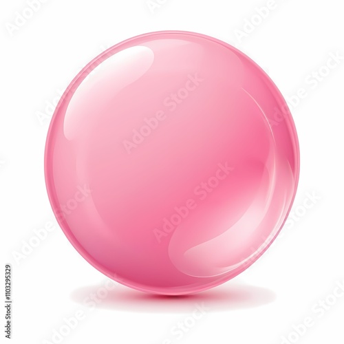 pink crystal ball