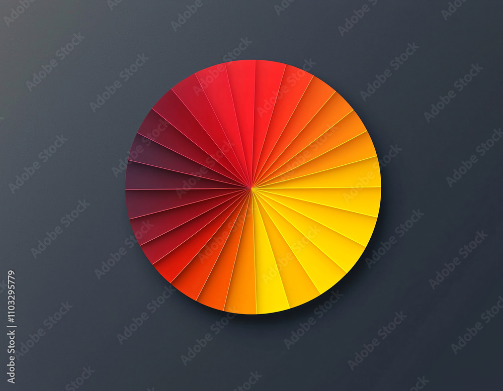 Obraz premium Color Wheel Gradient