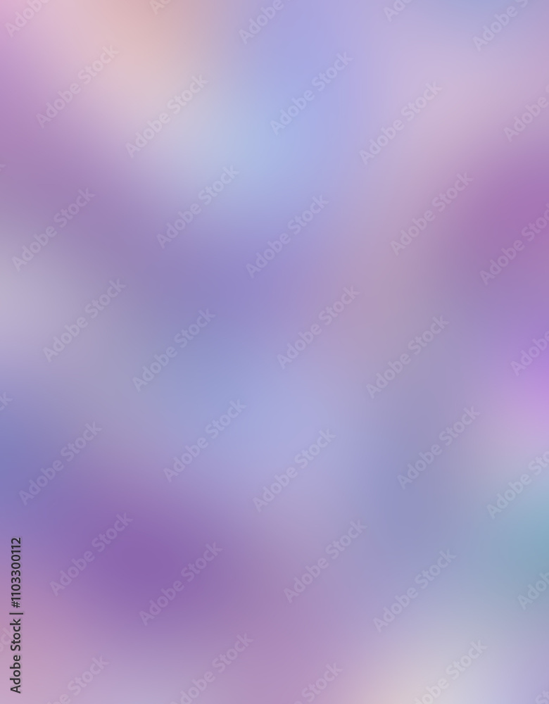 Fototapeta premium Vibrant Holographic Design Elements . Soft Calm Colours