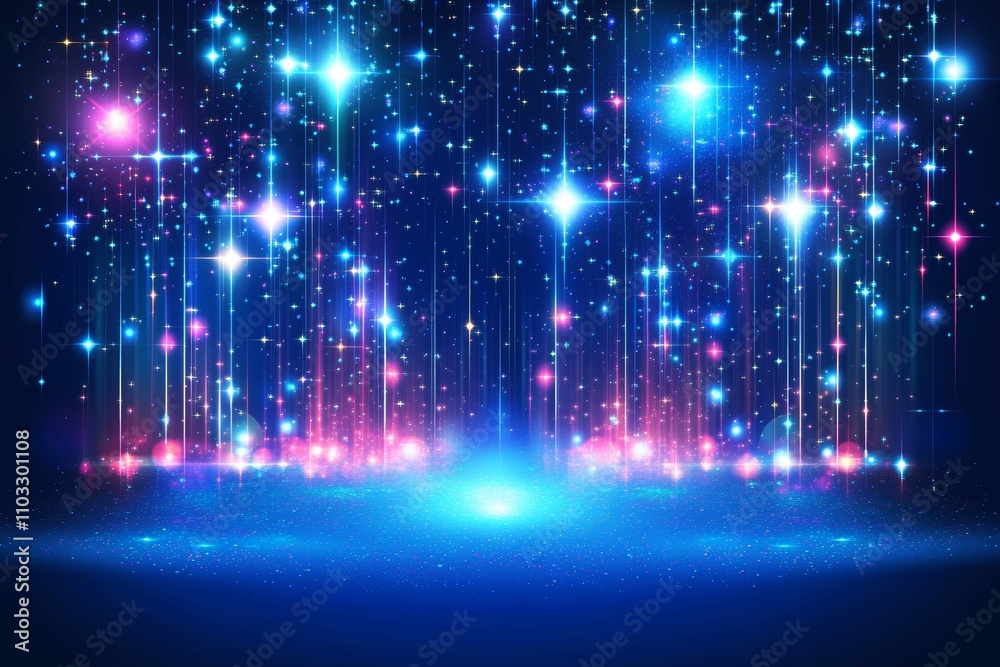 Fototapeta premium abstract background with lights