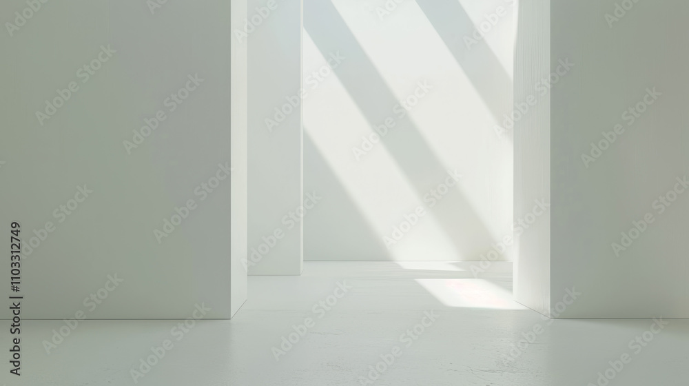 Empty Room With Shadows Empty Room With Shadows