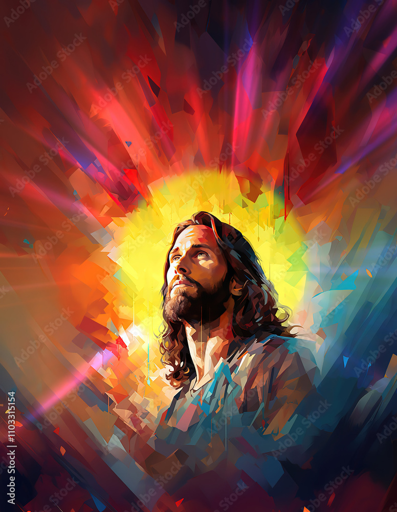 Glowing Jesus Glowing Jesus