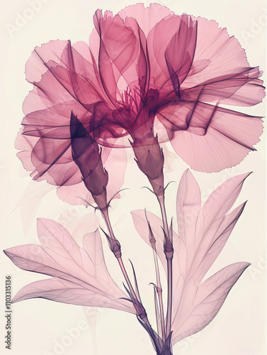 Lovely Adorable X Ray Flower 