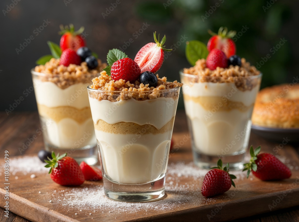 Tres Leches Panna Cotta Parfaits Tres Leches Panna Cotta Parfaits
