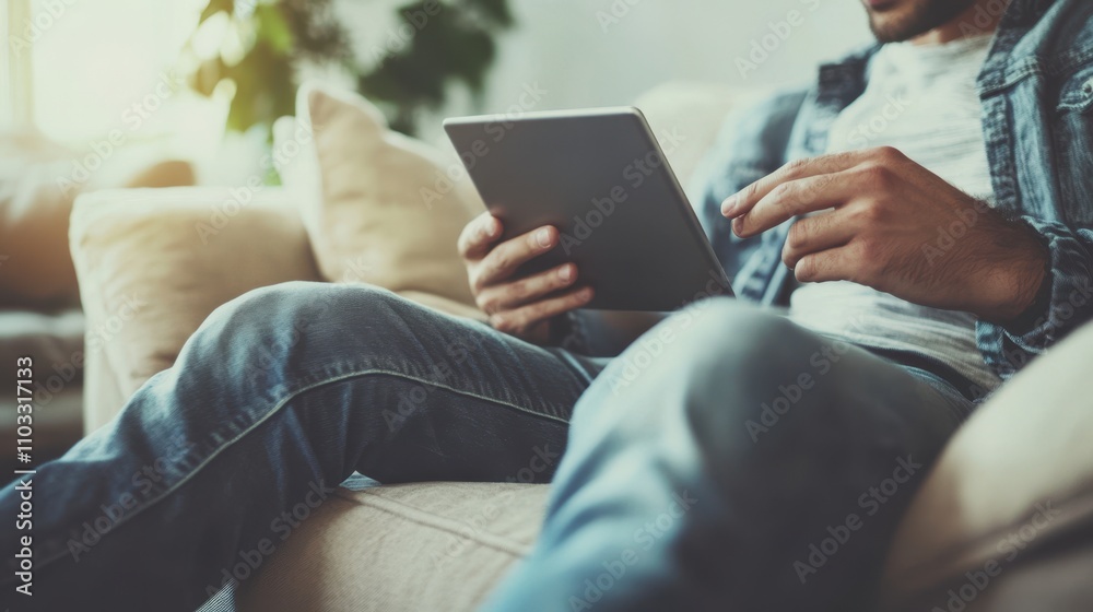The Tablet User in Comfort The Tablet User in Comfort