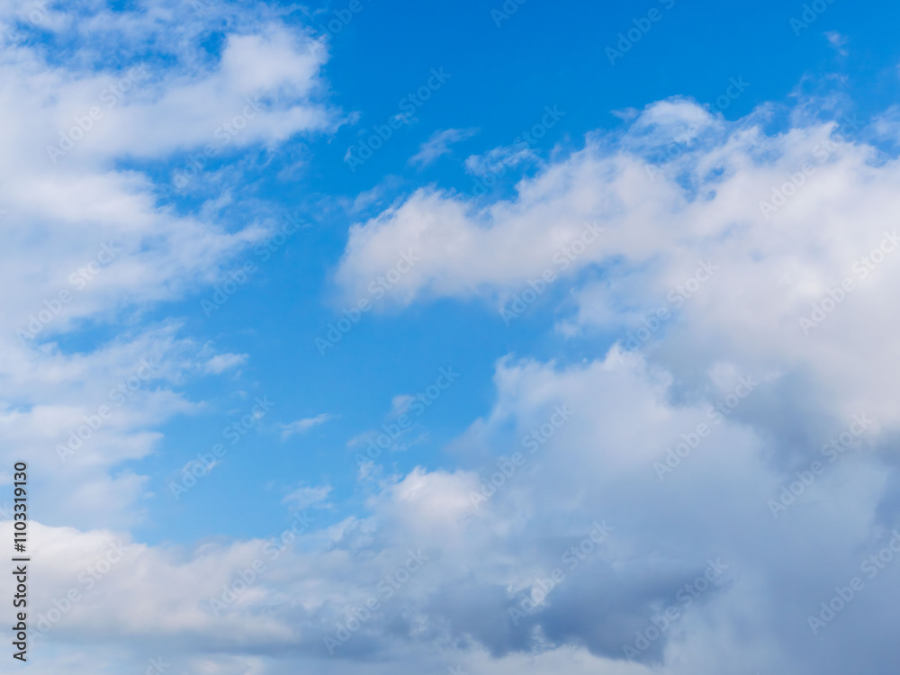 Fototapeta premium 秋雨の日の束の間の晴れ間16