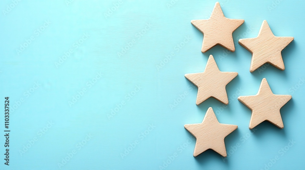 Obraz premium Warranty validity and repair action evaluating star ratings in a minimalist environment
