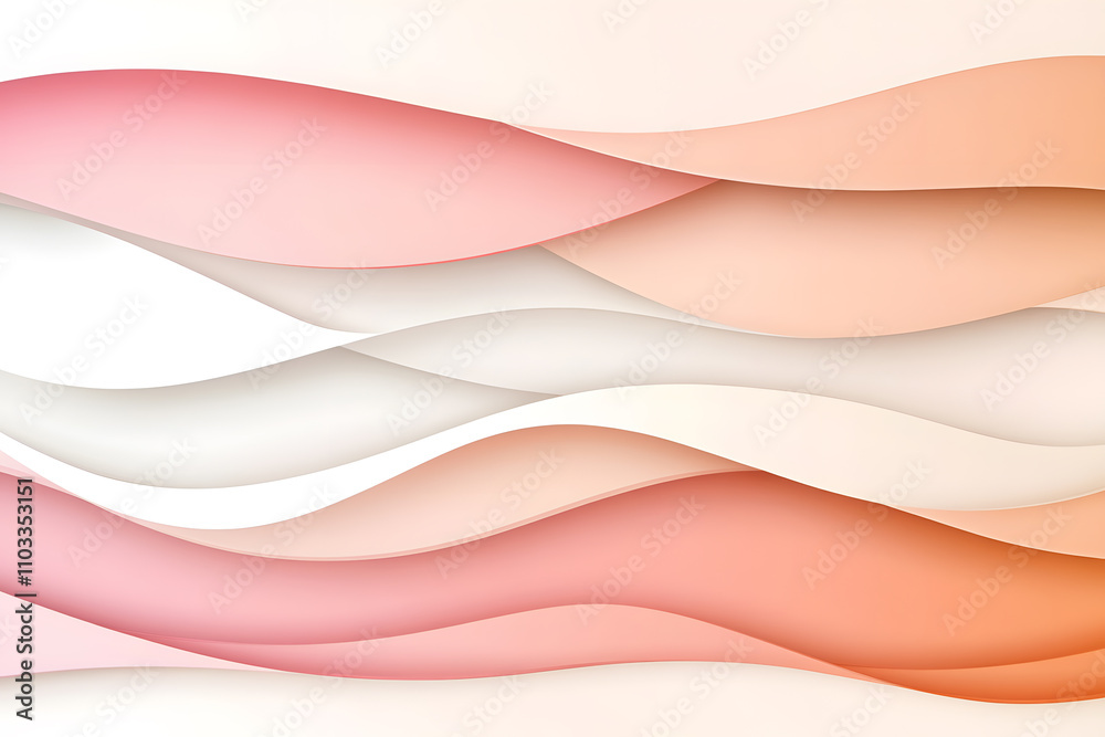 Abstract waves design digital art space graphic illustration warm color palette minimalist view modern aesthetic Abstract waves design digital art space graphic illustration warm color palette minimalist view modern aesthetic
