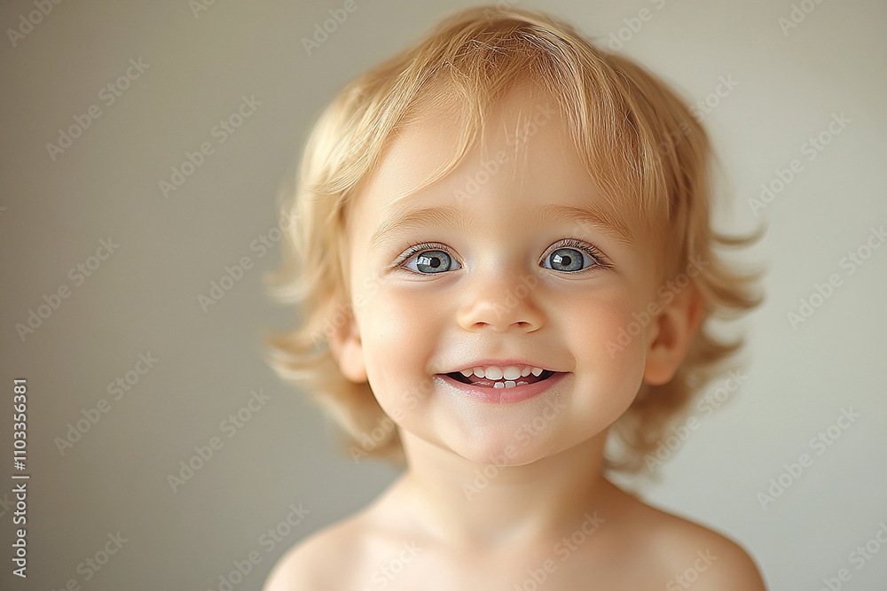 portrait of an white little boy with a smile portrait of an white little boy with a smile