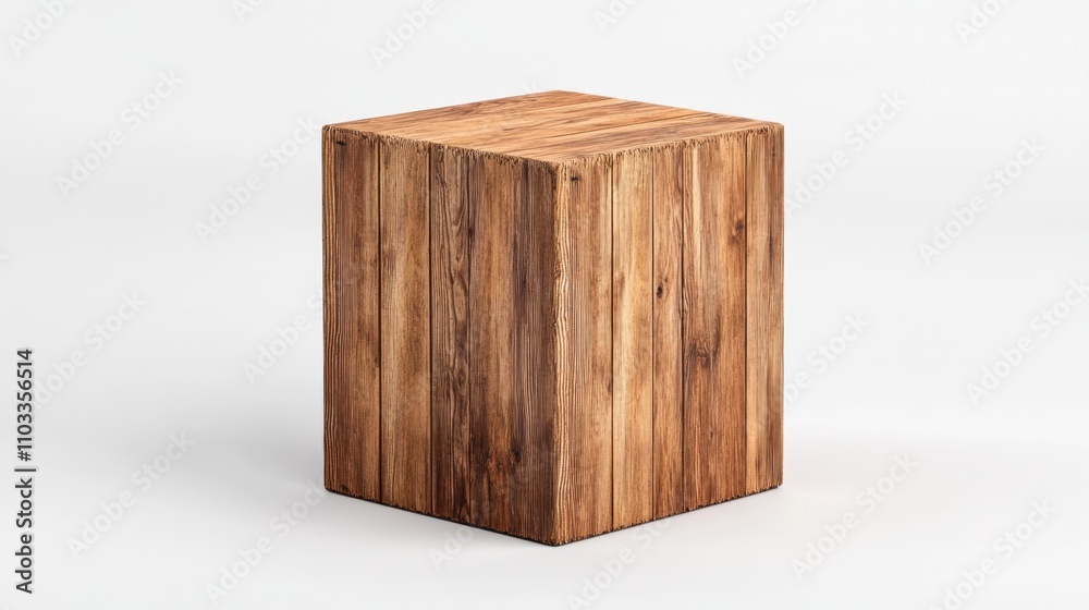 Stylish wooden cube table modern living room home decor minimalist design natural aesthetic furniture concept Stylish wooden cube table modern living room home decor minimalist design natural aesthetic furniture concept