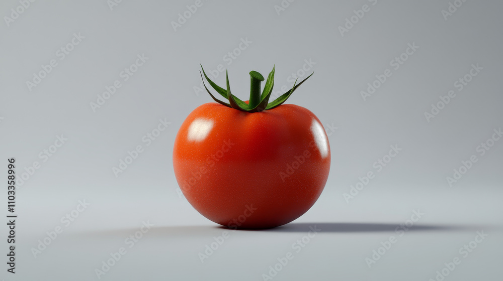 Tomato isolated. Fresh tomato. With clipping path. Full depth of field. Tomato isolated. Fresh tomato. With clipping path. Full depth of field.