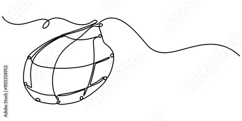 Fishing net line icon. Catch fish, fishing hook, fishing rod, fisherman, school of fish. fishing or hunting net continuous one line drawing, Fishing Net Catch Sea Drawing, Gray motion wave curve line 
