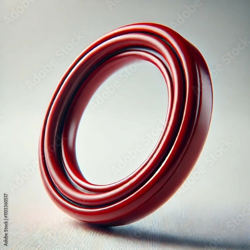 O-ring, machine Spare parts, grease, hydraulic oil, Heat resistance, Illustration, engineering, Red silicone, NBR  photo