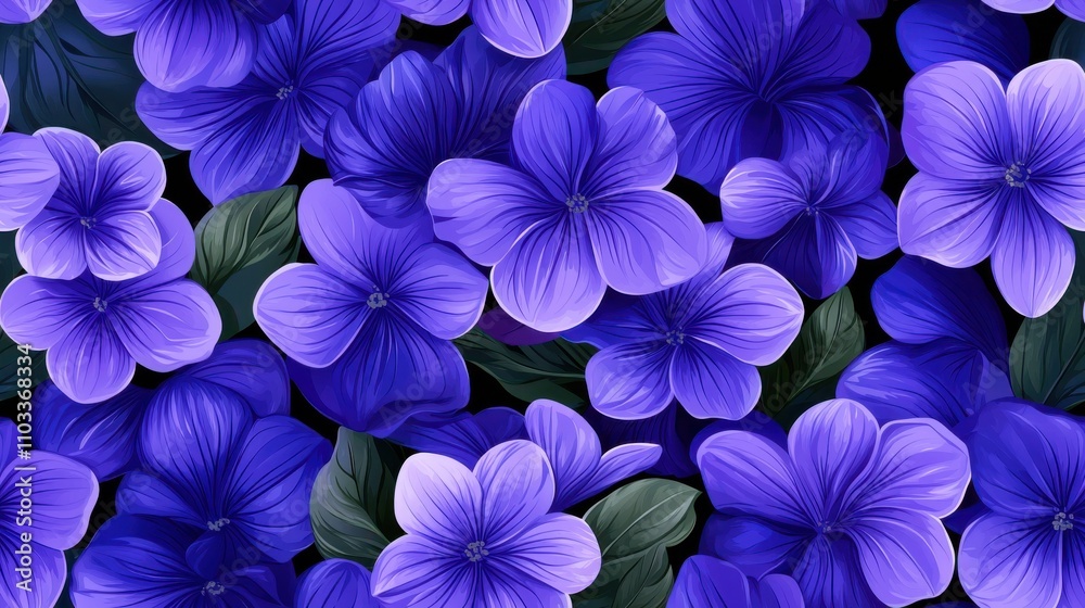 Soft Focus View of Beautiful Vibrant Purple Lavender Flowers Blooming in Lush Floral Garden Soft Focus View of Beautiful Vibrant Purple Lavender Flowers Blooming in Lush Floral Garden