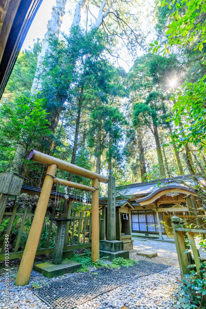 夏の幣立神宮 熊本県山都町 Heitate Shrine in summer. Kumamoto Pref, Yamato town. 夏の幣立神宮 熊本県山都町 Heitate Shrine in summer. Kumamoto Pref, Yamato town.