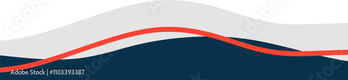 Modern Wavy Footer Free Download Modern Wavy Footer - GFXLoad