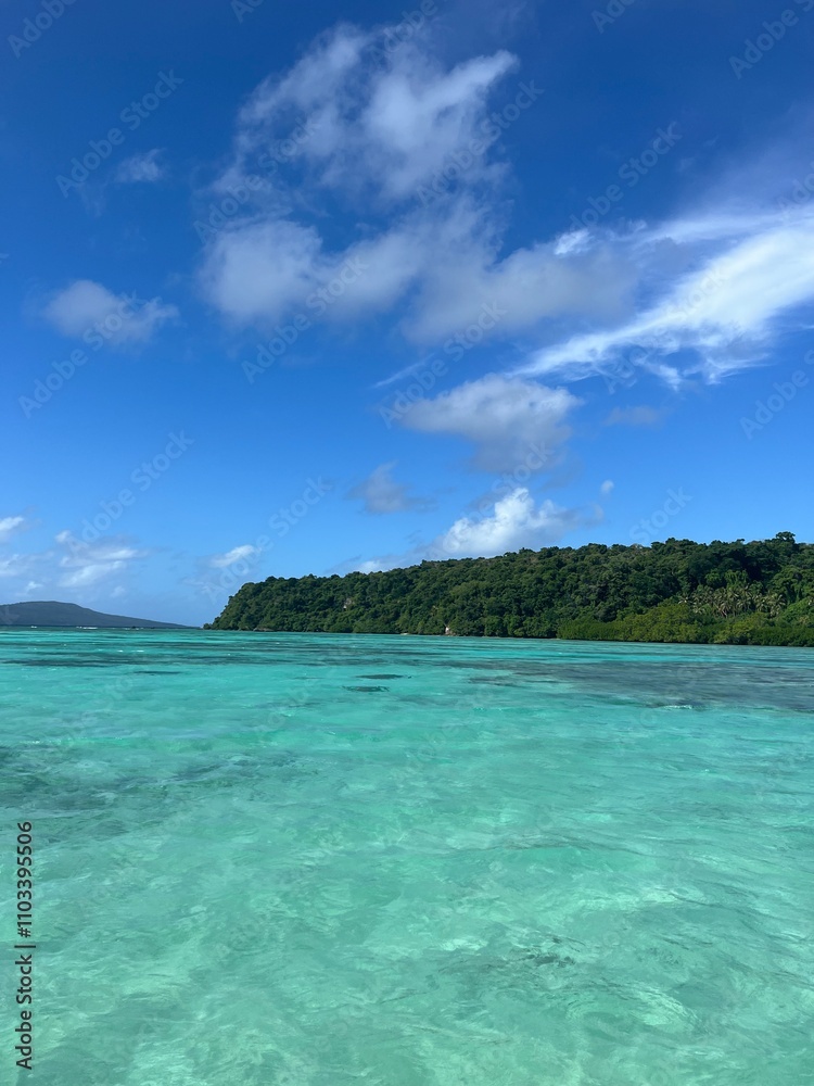 Fototapeta premium Crystal blue