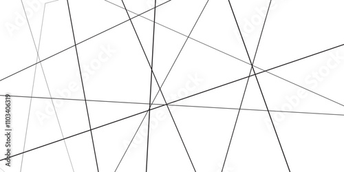 Abstract background with random lines Vector Illustration.Connecting dots background, network and communication design.Abstract background with intersecting lines pattern.
