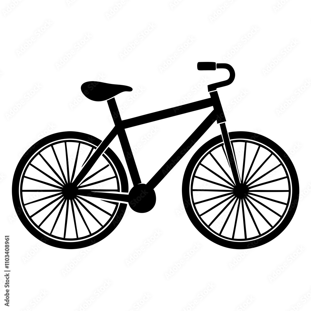 illustration of bycycle illustration of bycycle